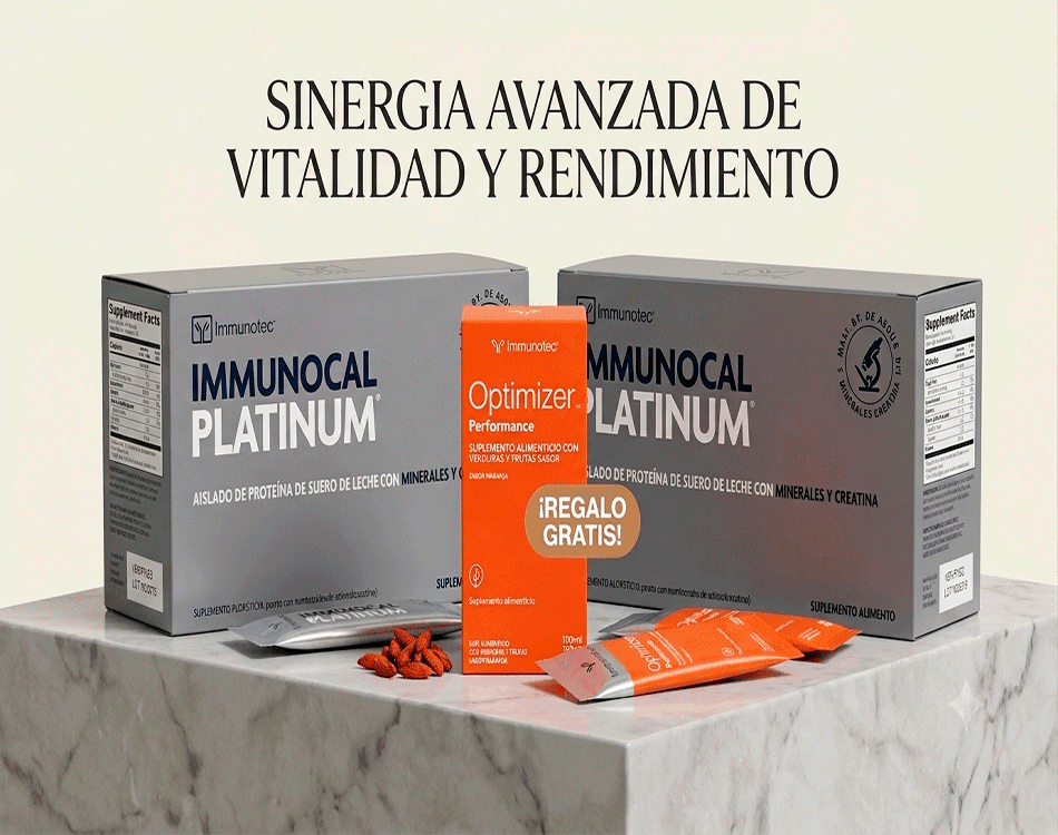 Promoción Immunocal platino x 2 + Immunocal optimizer performance Precio Colombia + Envío Gratis (Según Disponibilidad)