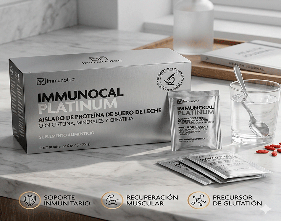 Immunocal Platino (30 sobres) | Precio Colombia + Envío Gratis